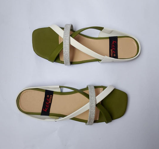 Woman's Synthetic Leather Casual Flats